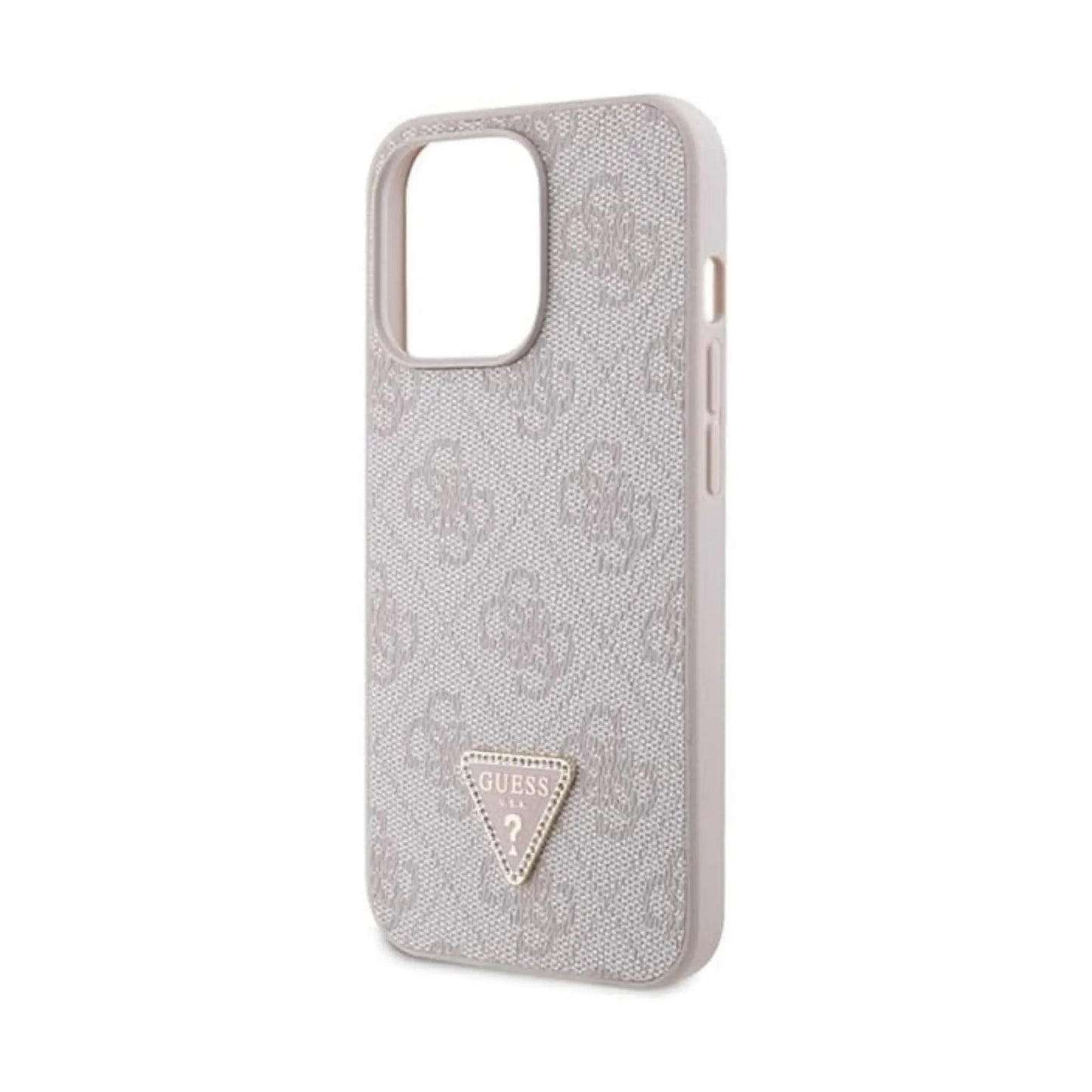 Guess Hülle Crossbody 4G Metal Logo Pink - iPhone 13 Pro