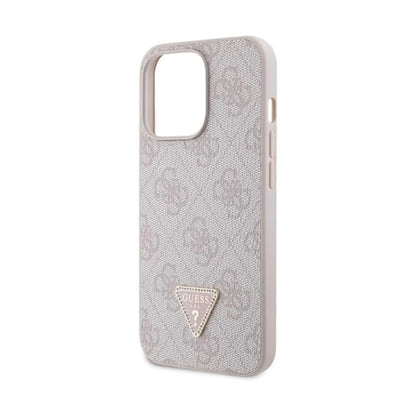 Guess Hülle Crossbody 4G Metal Logo Pink - iPhone 13 Pro
