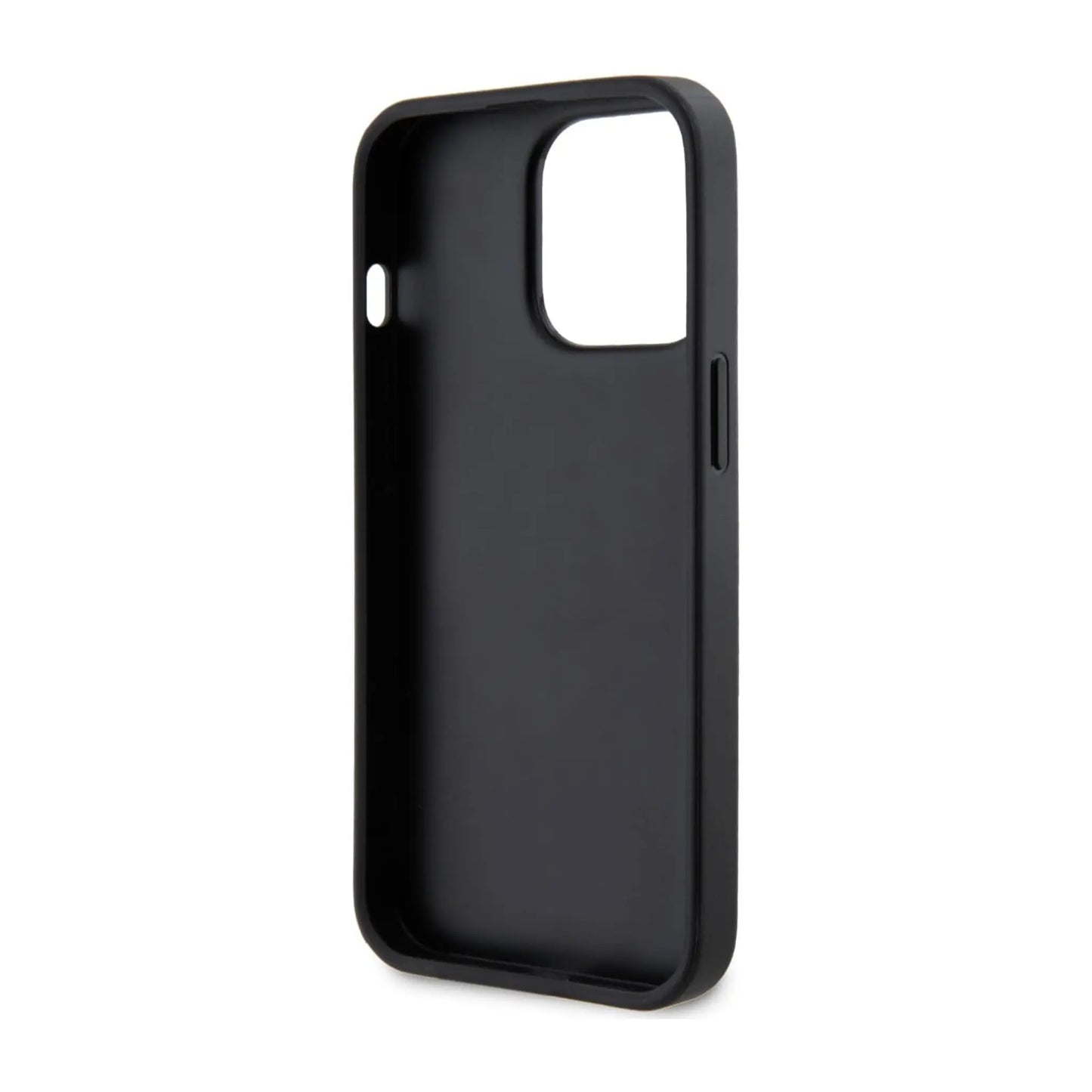 Guess Glitter Script Big 4G, Schwarz - iPhone 13 Pro