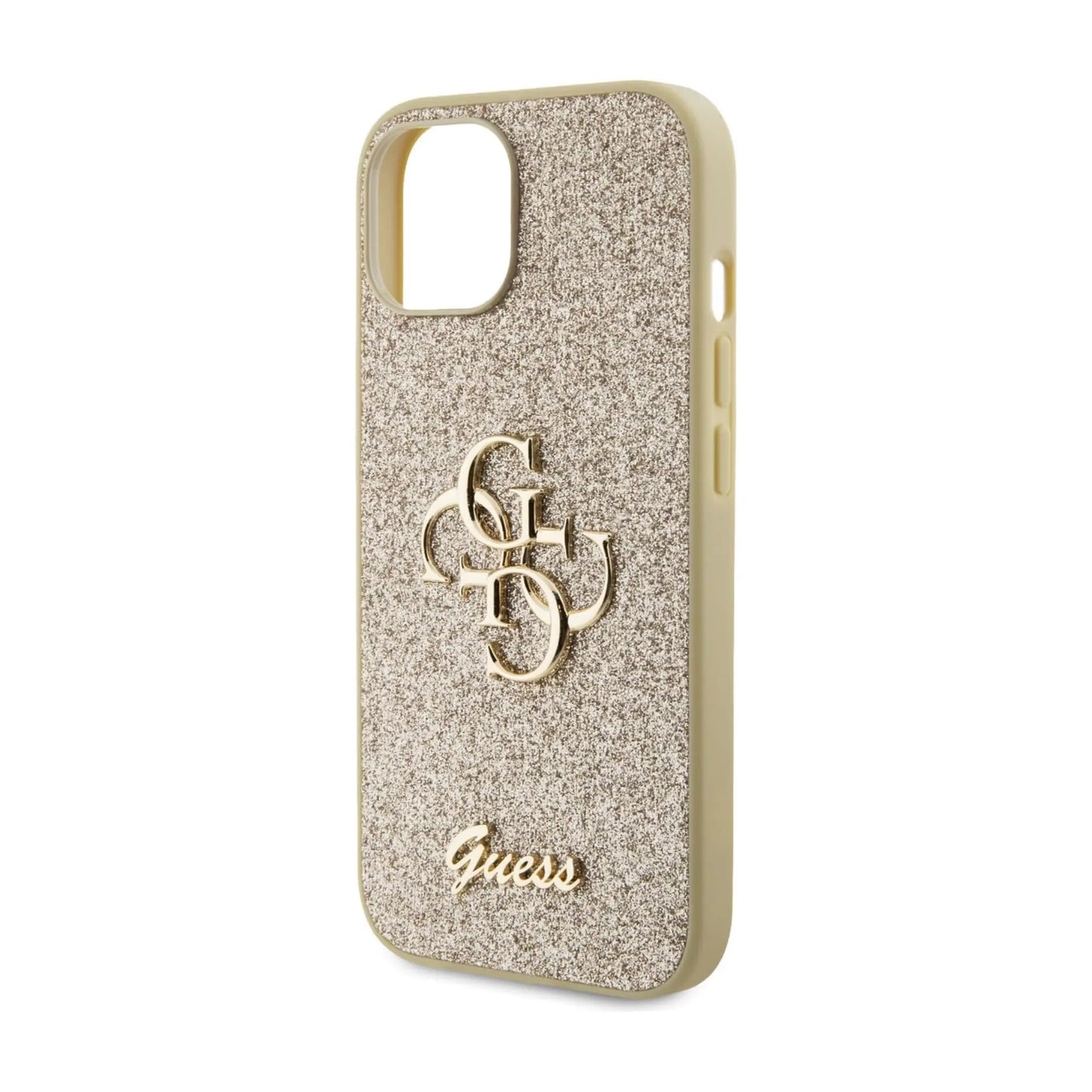 Guess Big 4G Hülle Gold – iPhone 15