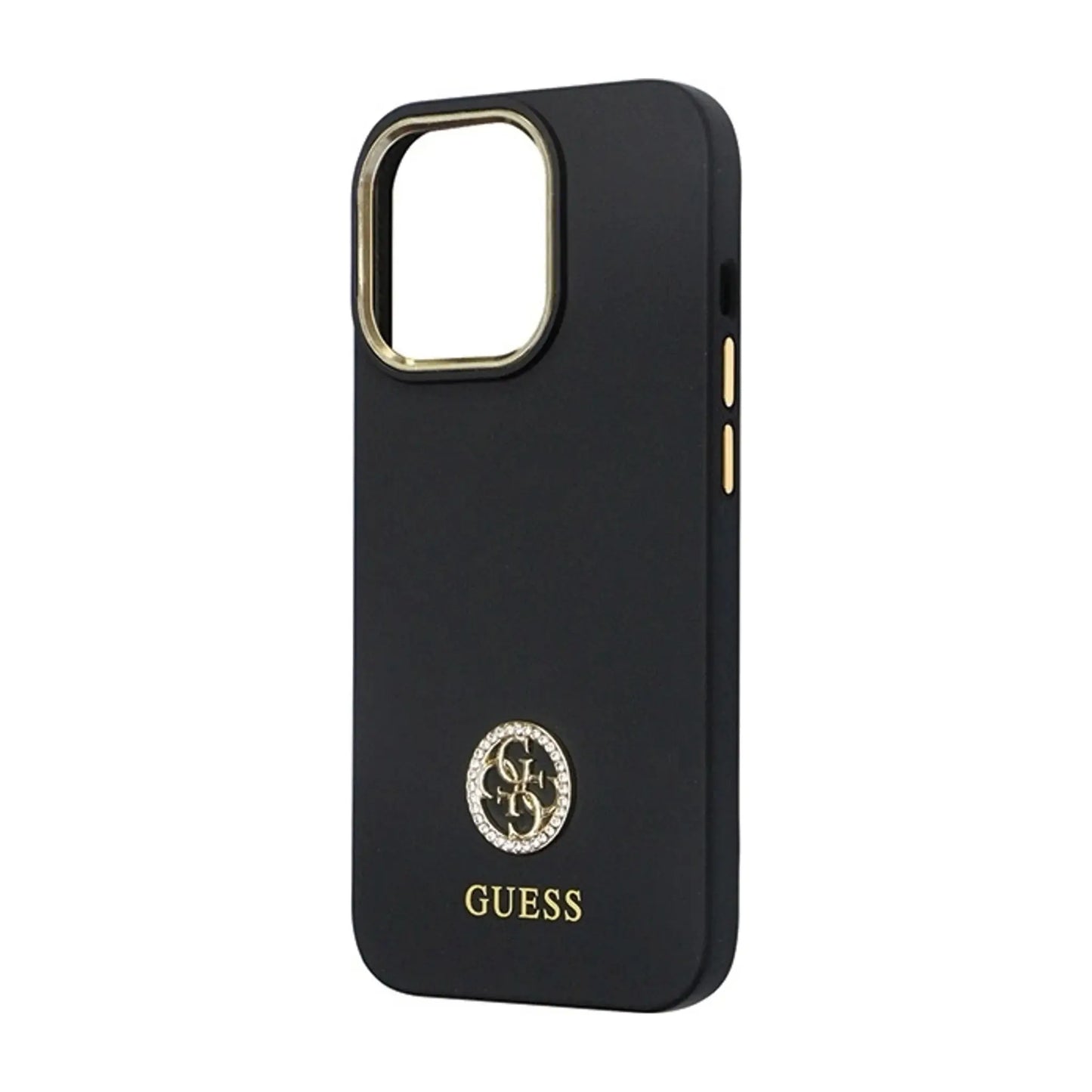 Guess Hülle GUHCP13LM4DGPK Schwarz - iPhone 13 Pro / 13