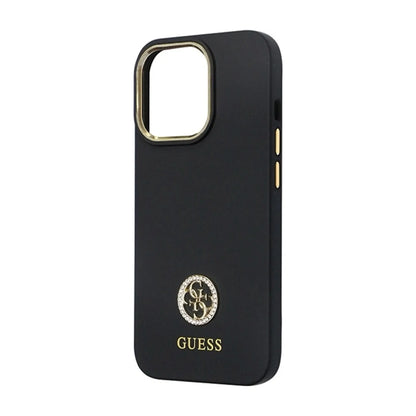 Guess Hülle GUHCP13LM4DGPK Schwarz - iPhone 13 Pro / 13