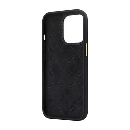 Guess Hülle GUHCP13LM4DGPK Schwarz - iPhone 13 Pro / 13