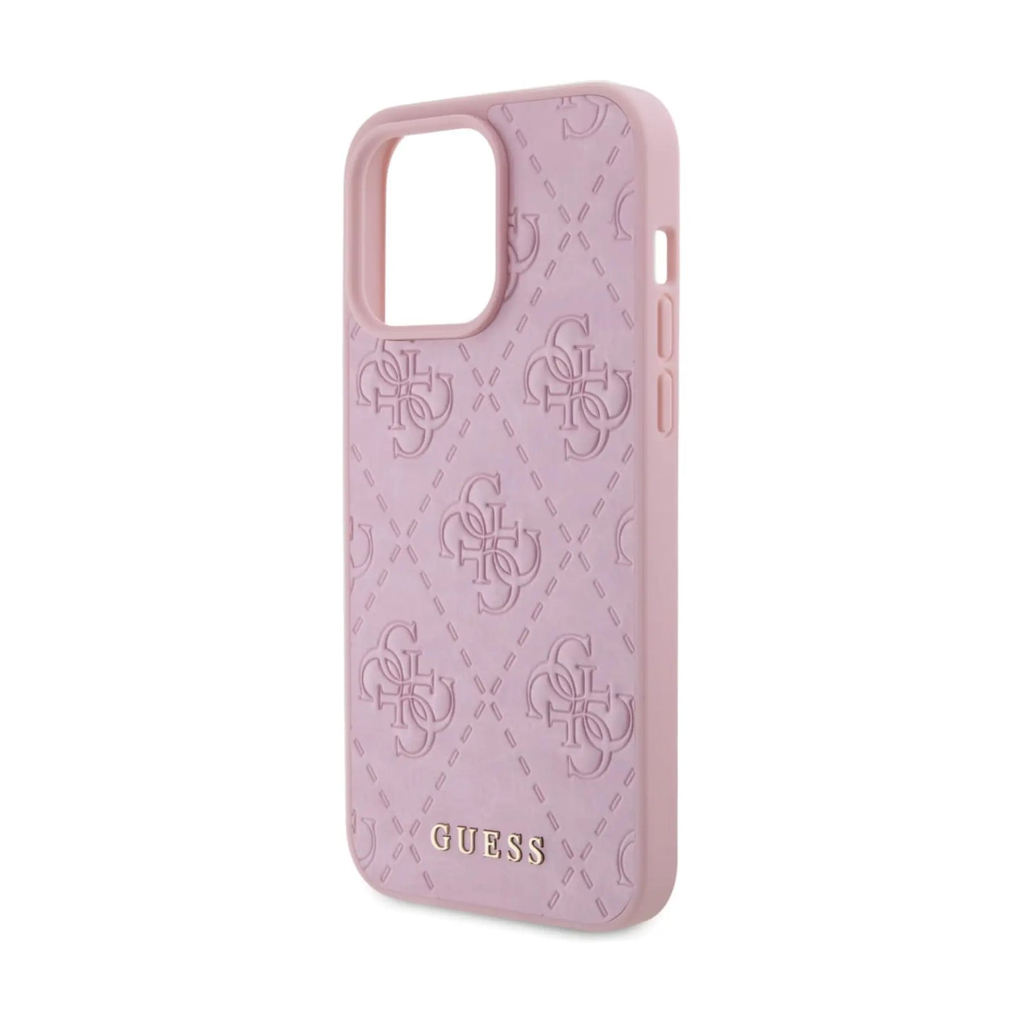 Guess Hülle Quilted 4G Classic Pink - iPhone 15 Pro Max
