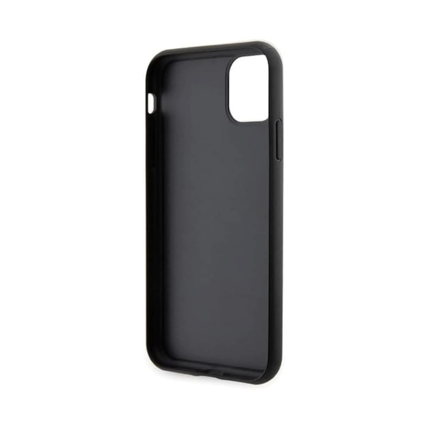 Guess GUHCN61PS4DGPK Hardcase Strass Metall Logo, Schwarz - iPhone 11 / XR