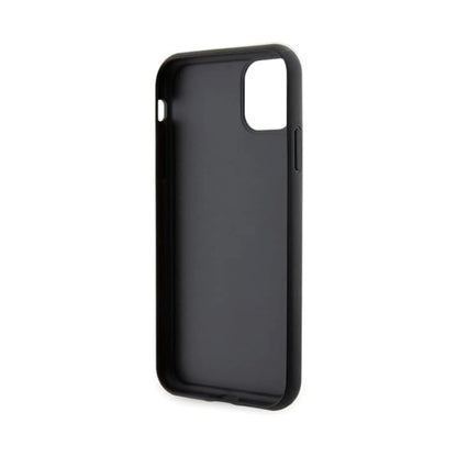 Guess GUHCN61PS4DGPK Hardcase Strass Metall Logo, Schwarz - iPhone 11 / XR