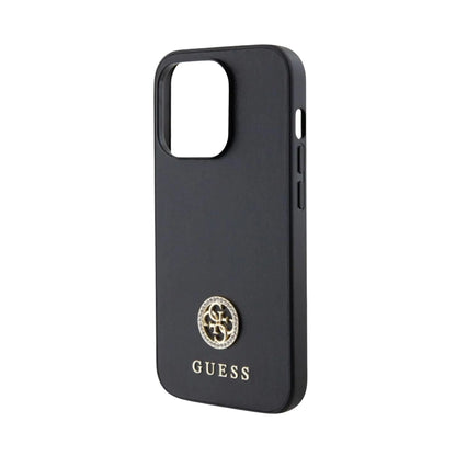 Guess Hülle GUHCP14LPS4DGPK Schwarz - iPhone 14 Pro