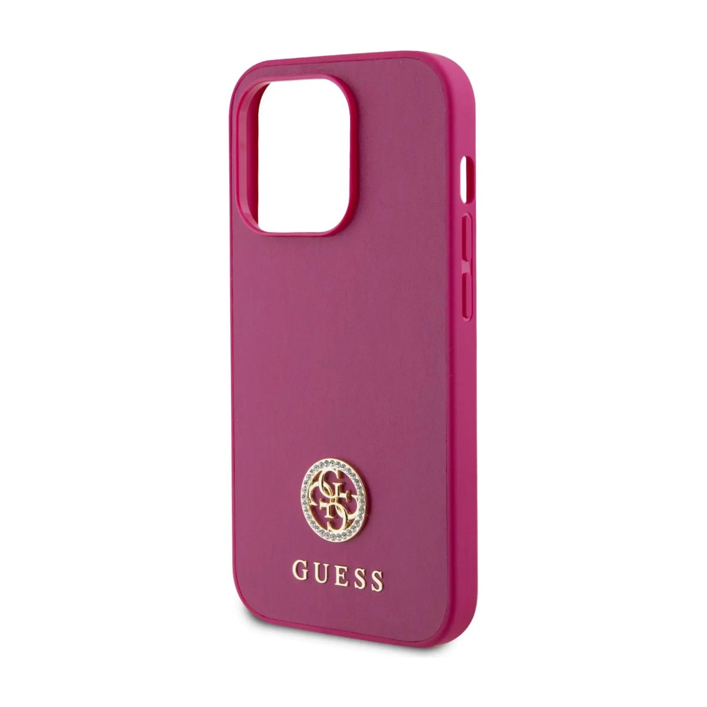 Guess Hülle Strass Design Pink – iPhone 15 Pro