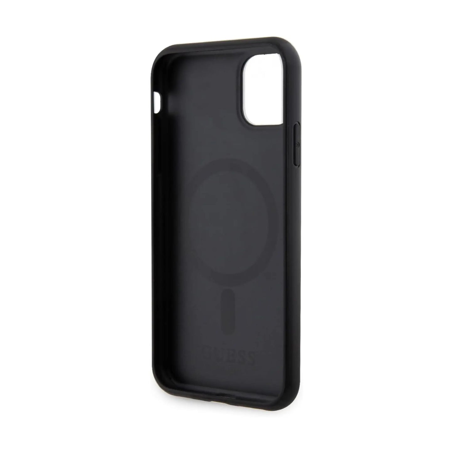 Guess Saffiano Für Magsafe Schwarz - iPhone 11