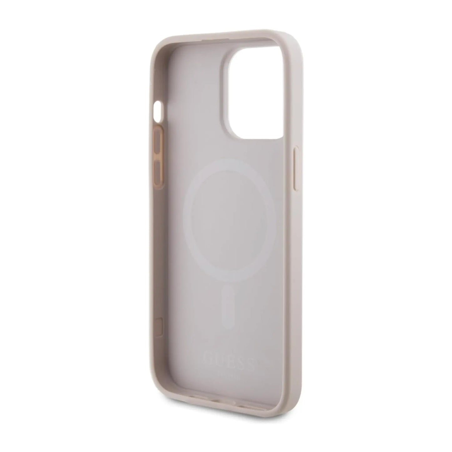 Guess Saffiano Hardcase, Pink - iPhone 15 Pro Max