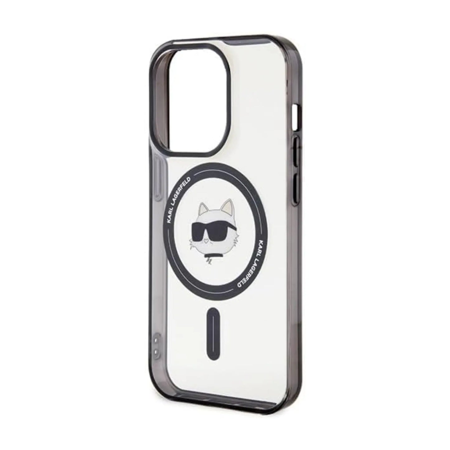 Karl Lagerfeld Hülle KLHMP15XHCHNOTK IML Choupette’s Head MagSafe Transparent – iPhone 15 Pro Max