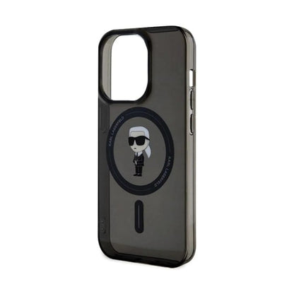 Karl Lagerfeld IML Ikonik MagSafe Case, Schwarz – iPhone 14 Pro Max