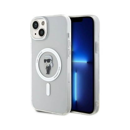 Karl Lagerfeld IML Ikonik MagSafe Case, Transparent - iPhone 15 Plus