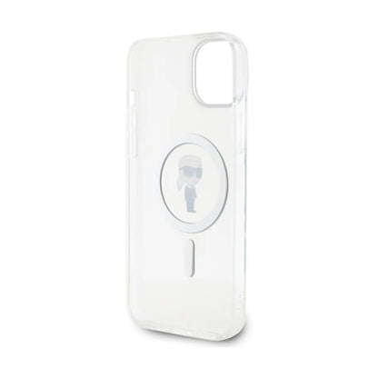 Karl Lagerfeld IML Ikonik MagSafe Case, Transparent - iPhone 15 Plus