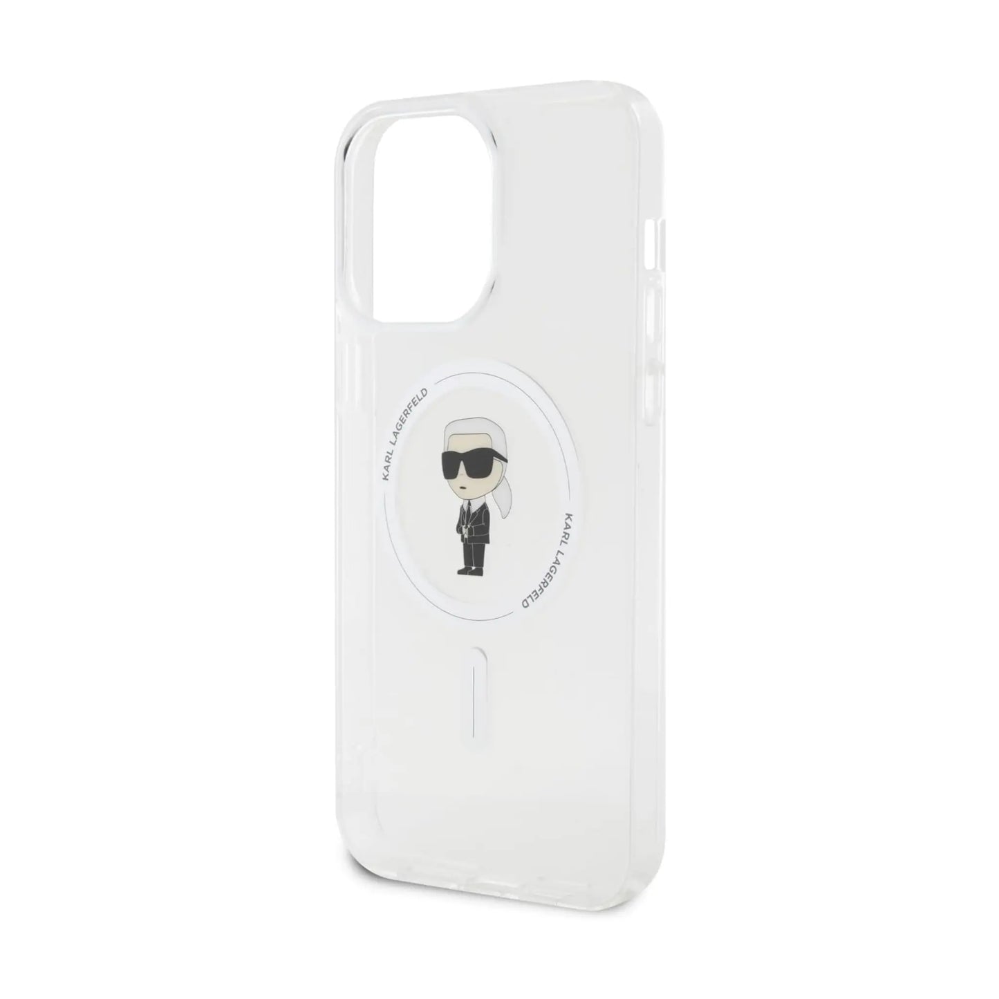 Karl Lagerfeld Ikonik IML MagSafe Case, Transparent – iPhone 15 Pro