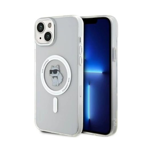 Karl Lagerfeld Hülle IML Choupette MagSafe Transparent – iPhone 15 Plus