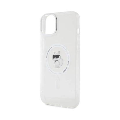 Karl Lagerfeld Hülle IML Choupette MagSafe Transparent – iPhone 15 Plus