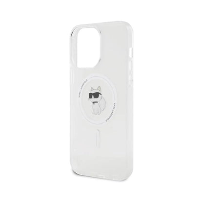 Karl Lagerfeld IML Choupette MagSafe Case, Transparent - iPhone 15 Pro Max