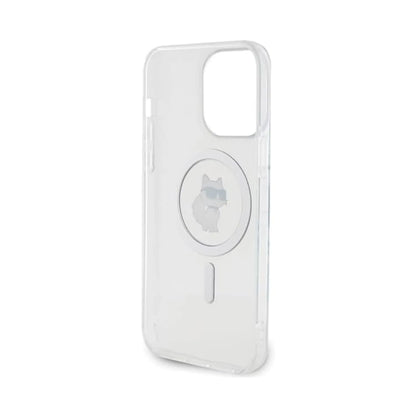 Karl Lagerfeld IML Choupette MagSafe Case, Transparent - iPhone 15 Pro Max