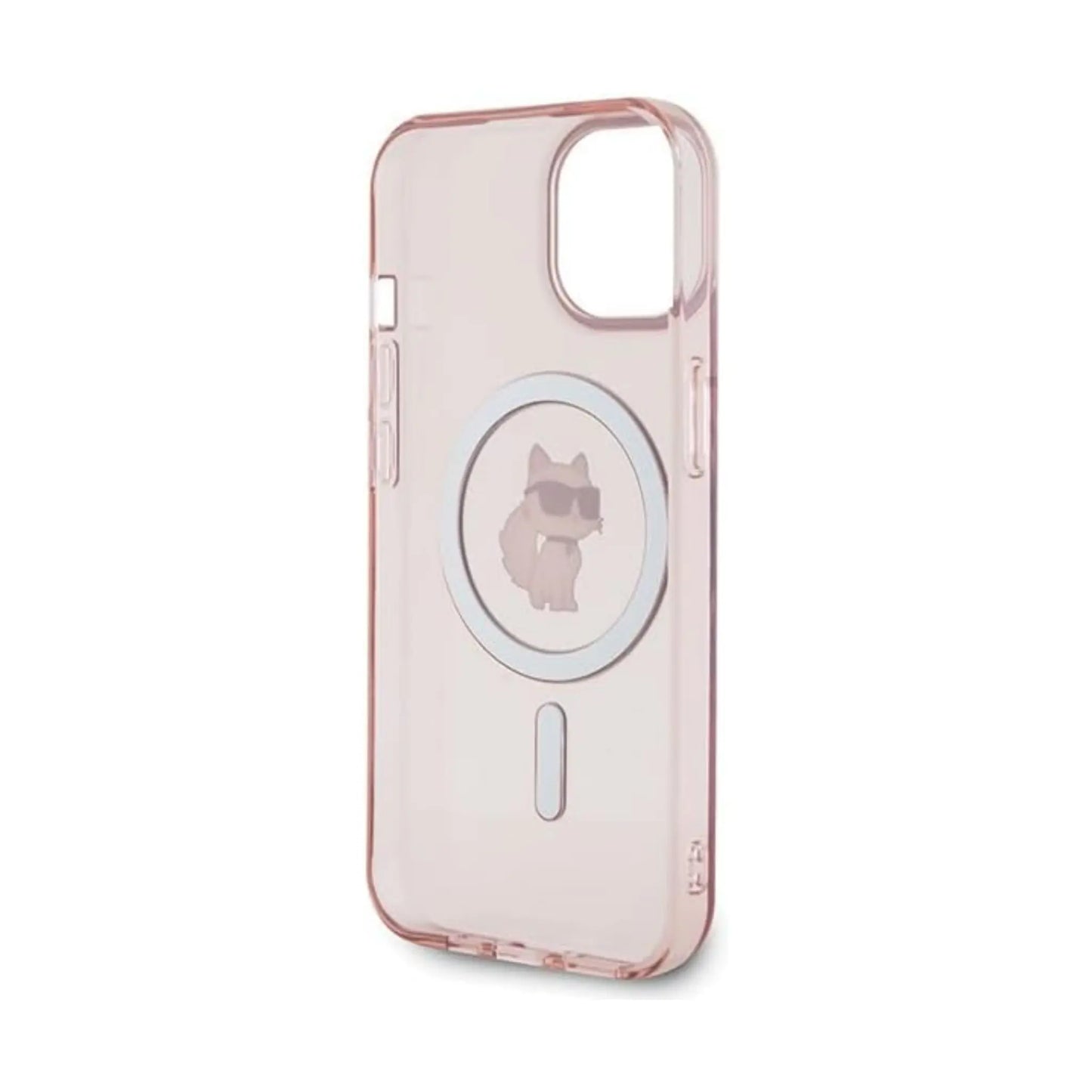 Karl Lagerfeld IML Choupette MagSafe Case, Pink – iPhone 15