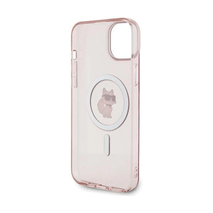 Karl Lagerfeld IML Choupette MagSafe Case, Pink - iPhone 15 Plus