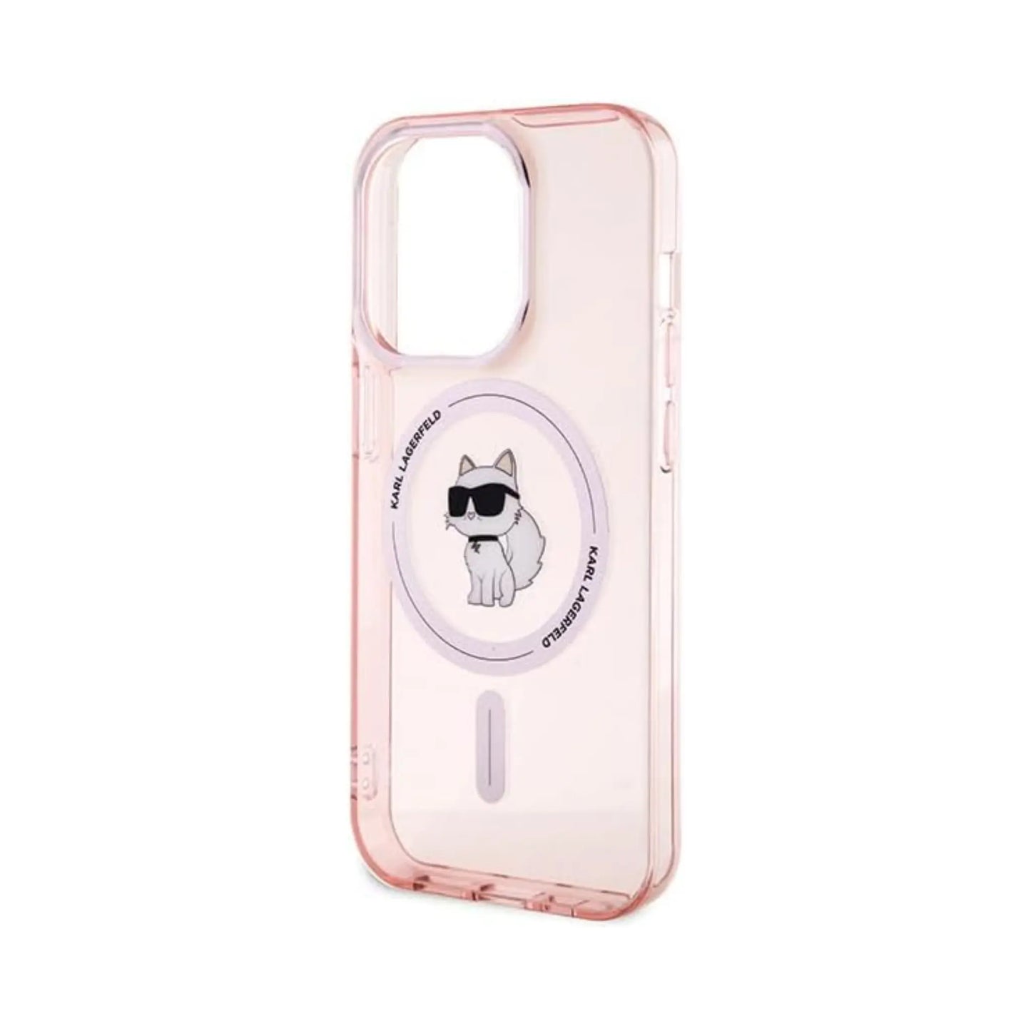 Karl Lagerfeld IML Choupette MagSafe Case, Pink - iPhone 15 Pro