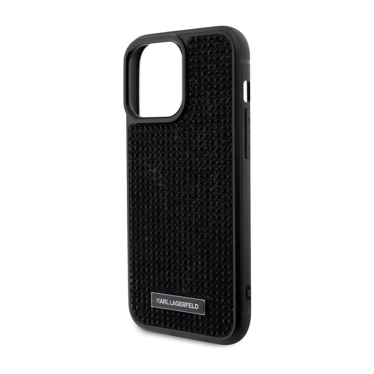 Karl Lagerfeld Hardcase KLHCP15LHDSPLK, Schwarz - iPhone 15 Pro