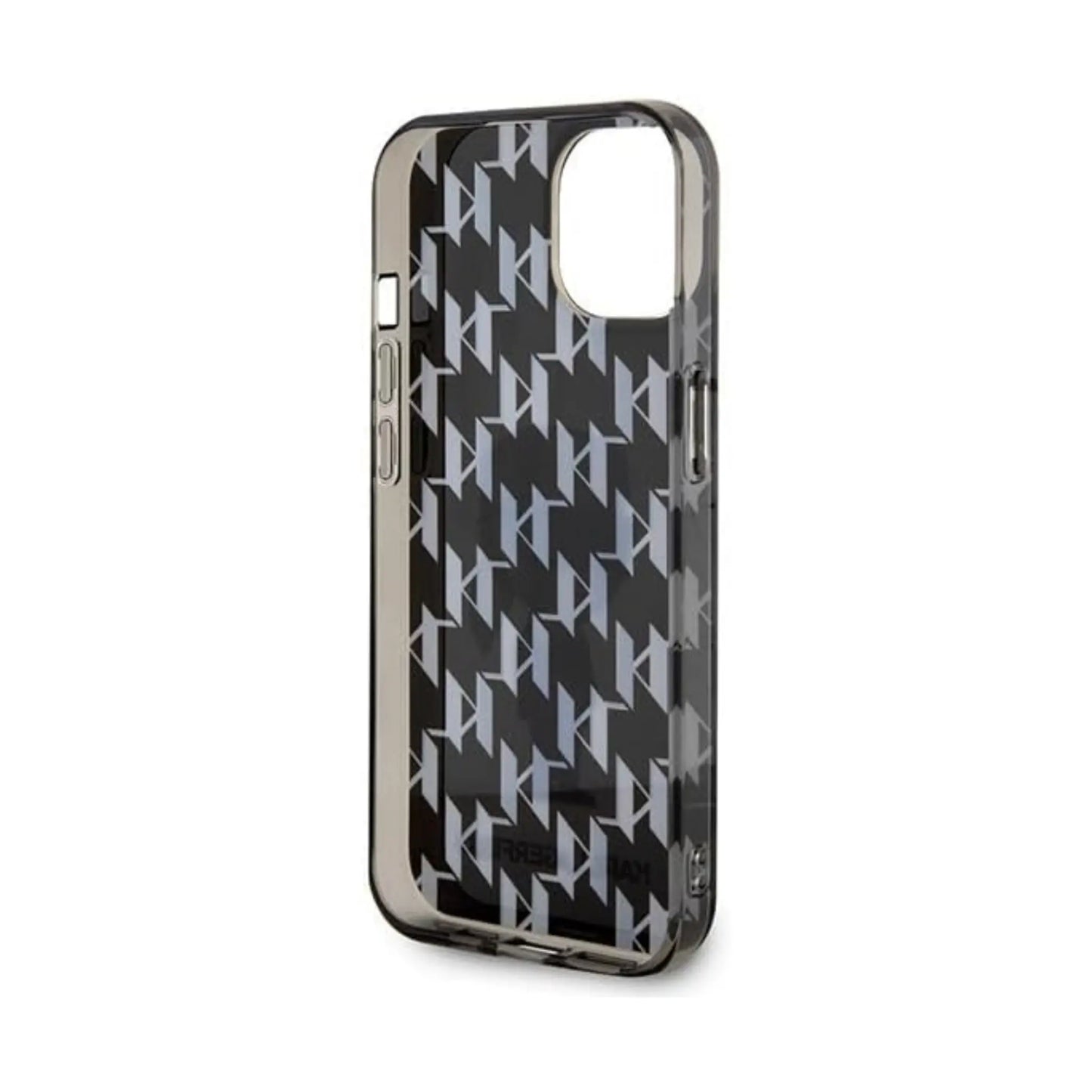 Karl Lagerfeld Hülle Hardcase Ikonik Monogram Schwarz – iPhone 15