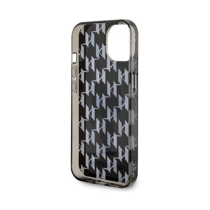 Karl Lagerfeld Hülle Hardcase Ikonik Monogram Schwarz – iPhone 15