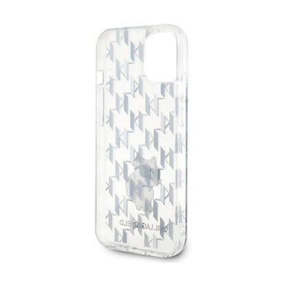 Karl Lagerfeld Hülle Monogram Choupette Transparent – iPhone 15