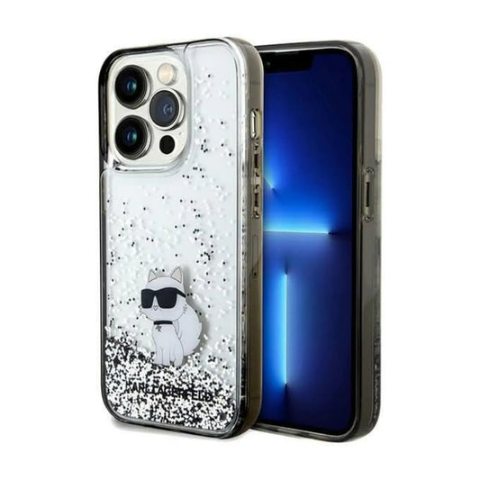 Karl Lagerfeld Liquid Choupette Case KLHCP14XLKCNSK, Transparent - iPhone 14 Pro Max