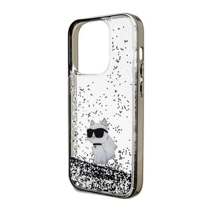 Karl Lagerfeld Liquid Choupette Case KLHCP14XLKCNSK, Transparent - iPhone 14 Pro Max