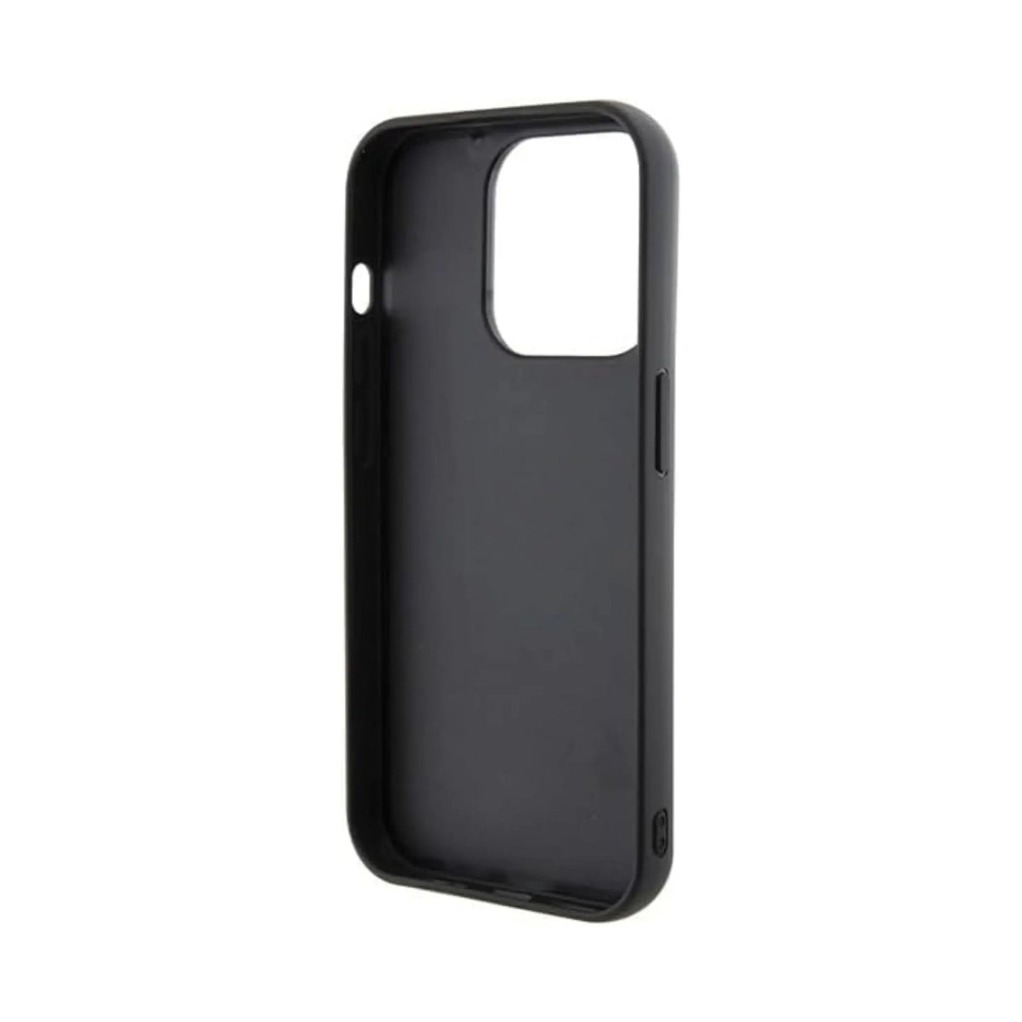Karl Lagerfeld Hülle 3D Rubber Multi Logo Schwarz – iPhone 15 Pro