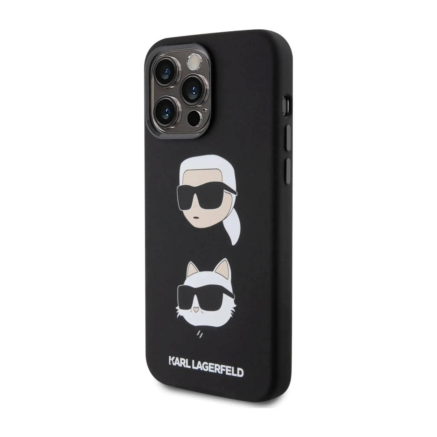 Karl Lagerfeld Case KLHCP15LSDHKCNK, Schwarz - iPhone 15 Pro