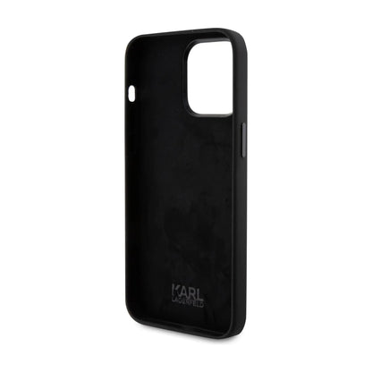 Karl Lagerfeld Case KLHCP15LSDHKCNK, Schwarz - iPhone 15 Pro