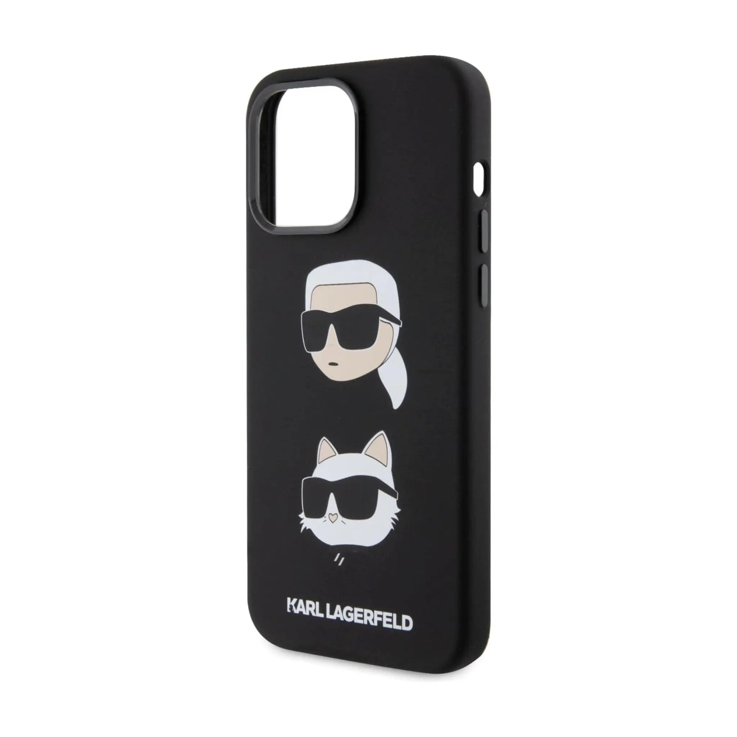 Karl Lagerfeld Case KLHCP15LSDHKCNK, Schwarz - iPhone 15 Pro