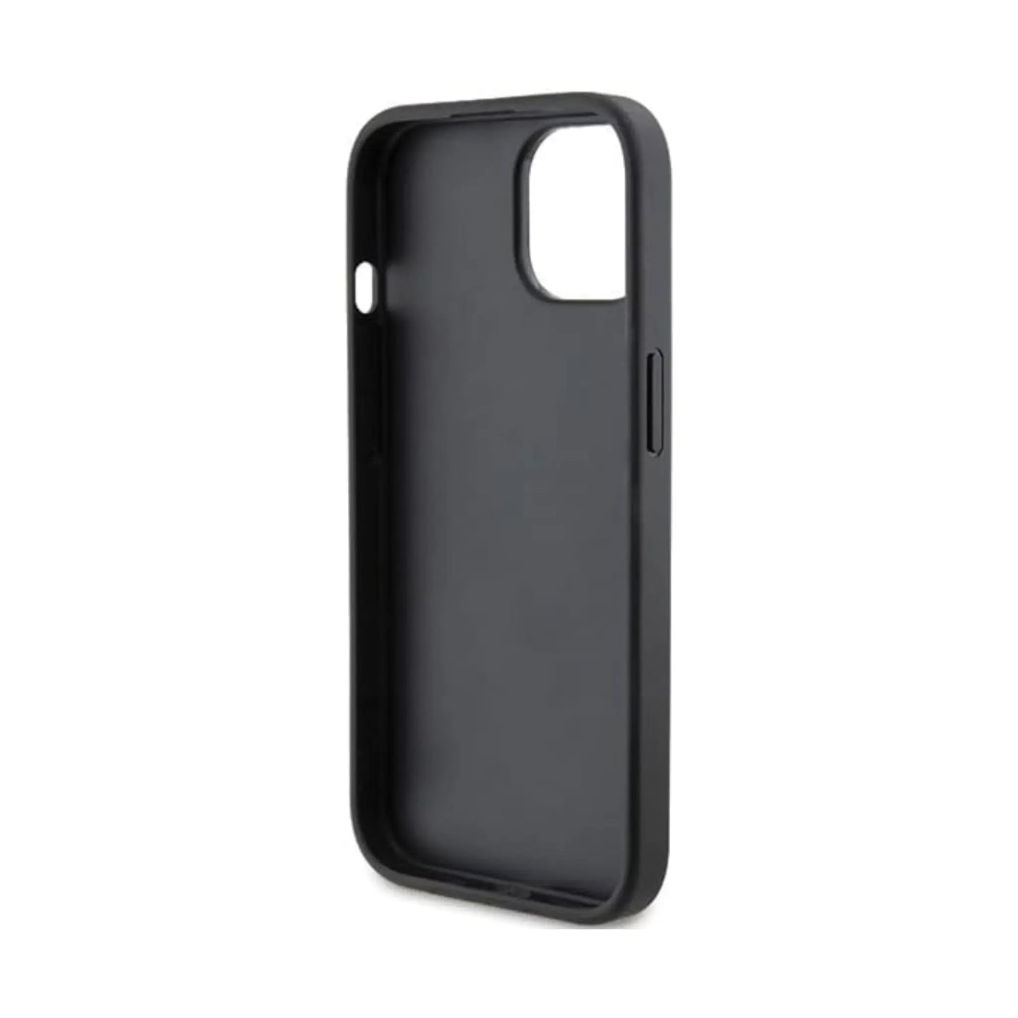 Karl Lagerfeld Gestepptes K-Muster Case, Schwarz - iPhone 15