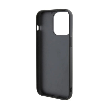 Karl Lagerfeld KLHCP15XGKNPSK Ikonik Glitter Pin Case, Schwarz – iPhone 15 Pro Max