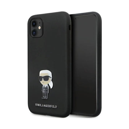 Karl Lagerfeld Hülle KLHCN61SMHKNPk Choupette Head Silicone Pink – iPhone 11/XR