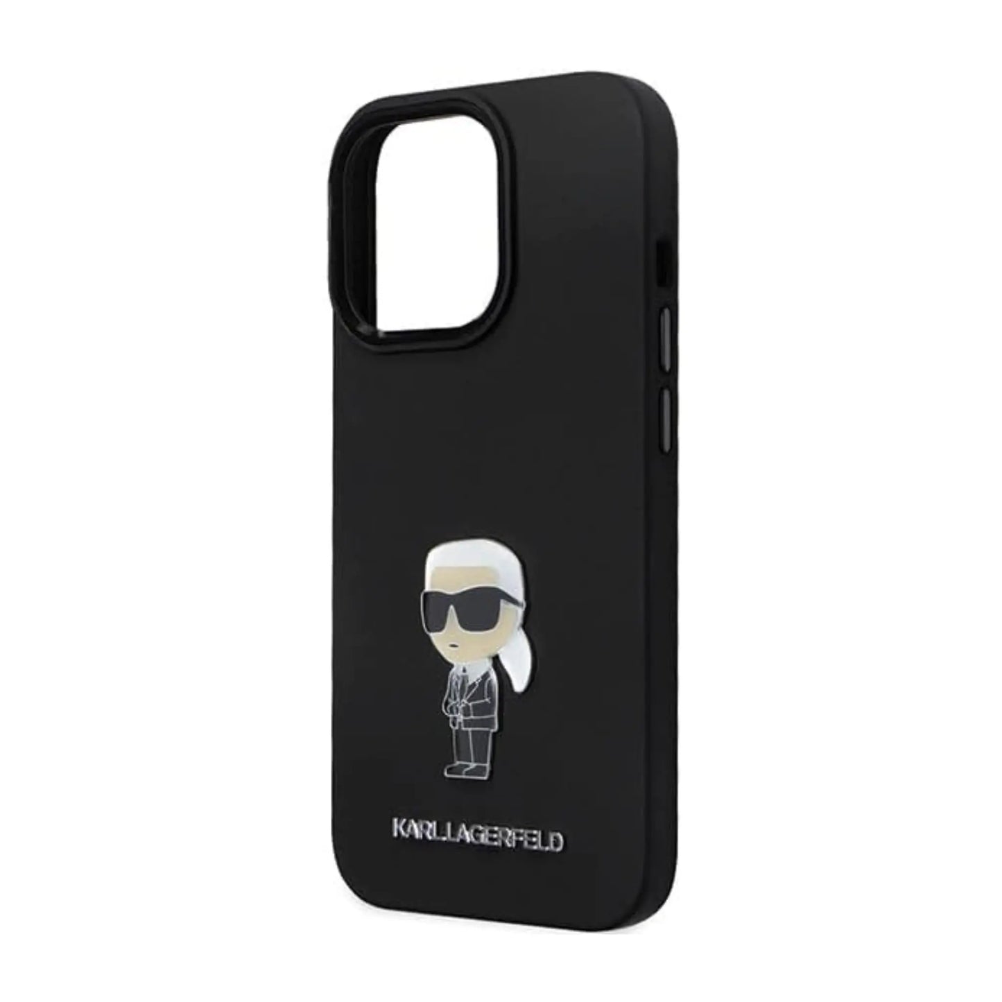 Karl Lagerfeld Case KLHCP13LSMHKNP, Schwarz - iPhone 13 / 13 Pro