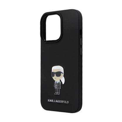 Karl Lagerfeld Case KLHCP13XSMHKNP, Schwarz - iPhone 13 Pro Max