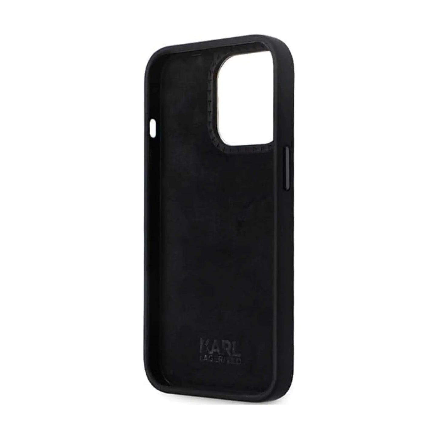 Karl Lagerfeld Case KLHCP13XSMHKNP, Schwarz - iPhone 13 Pro Max
