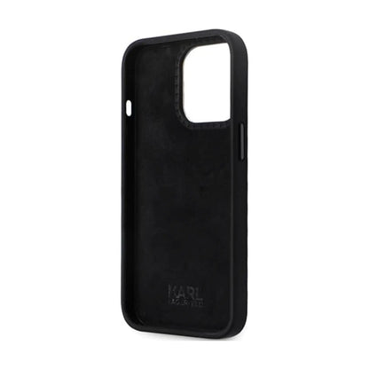 Karl Lagerfeld Case KLHCP13XSMHKNP, Schwarz - iPhone 13 Pro Max