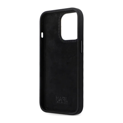 Karl Lagerfeld Case KLHCP14XSMHKNP, Schwarz - iPhone 14 Pro Max