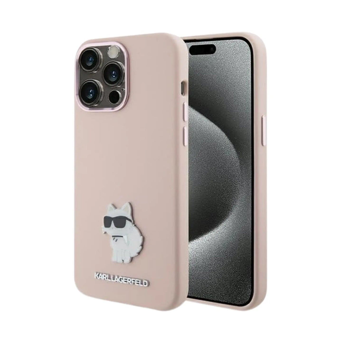 Karl Lagerfeld Case KLHCP15LSMHCNPP, Rosa - iPhone 15 Pro