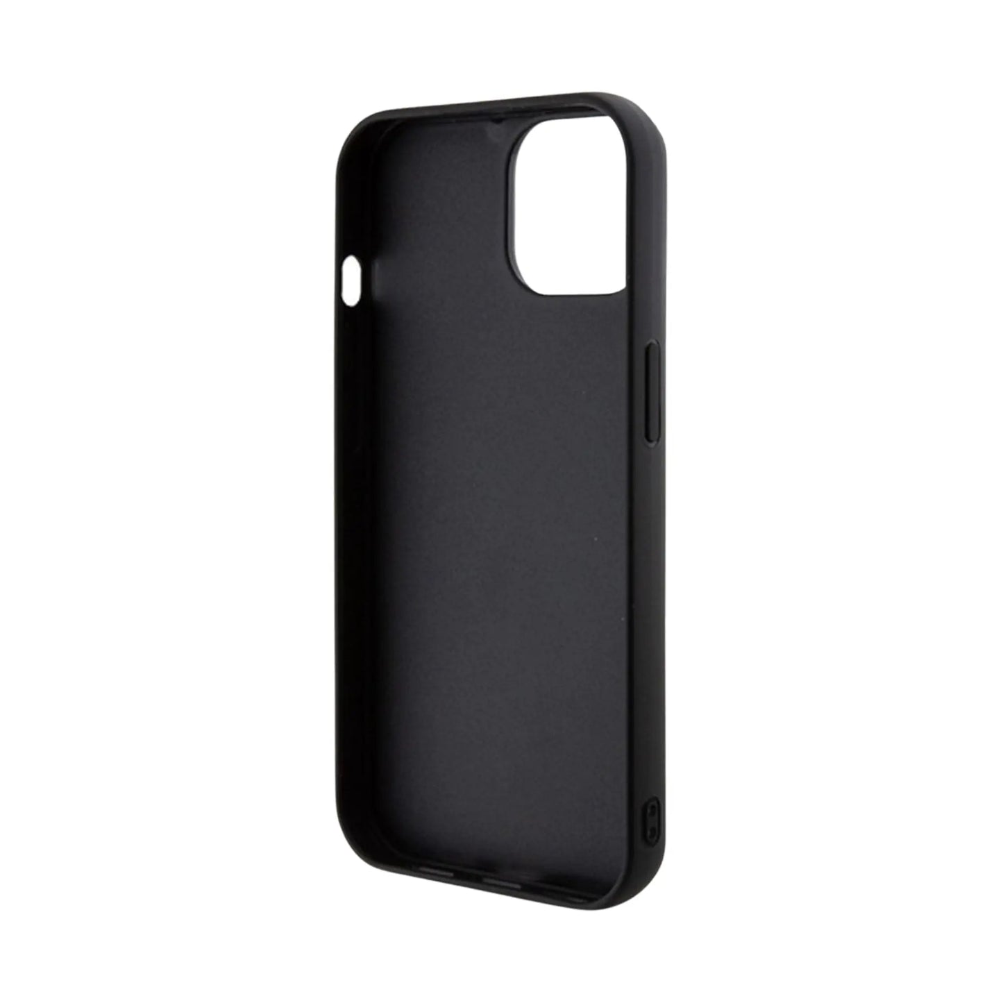 Karl Lagerfeld Hülle 3D Rubber Glitter Logo Schwarz – iPhone 15