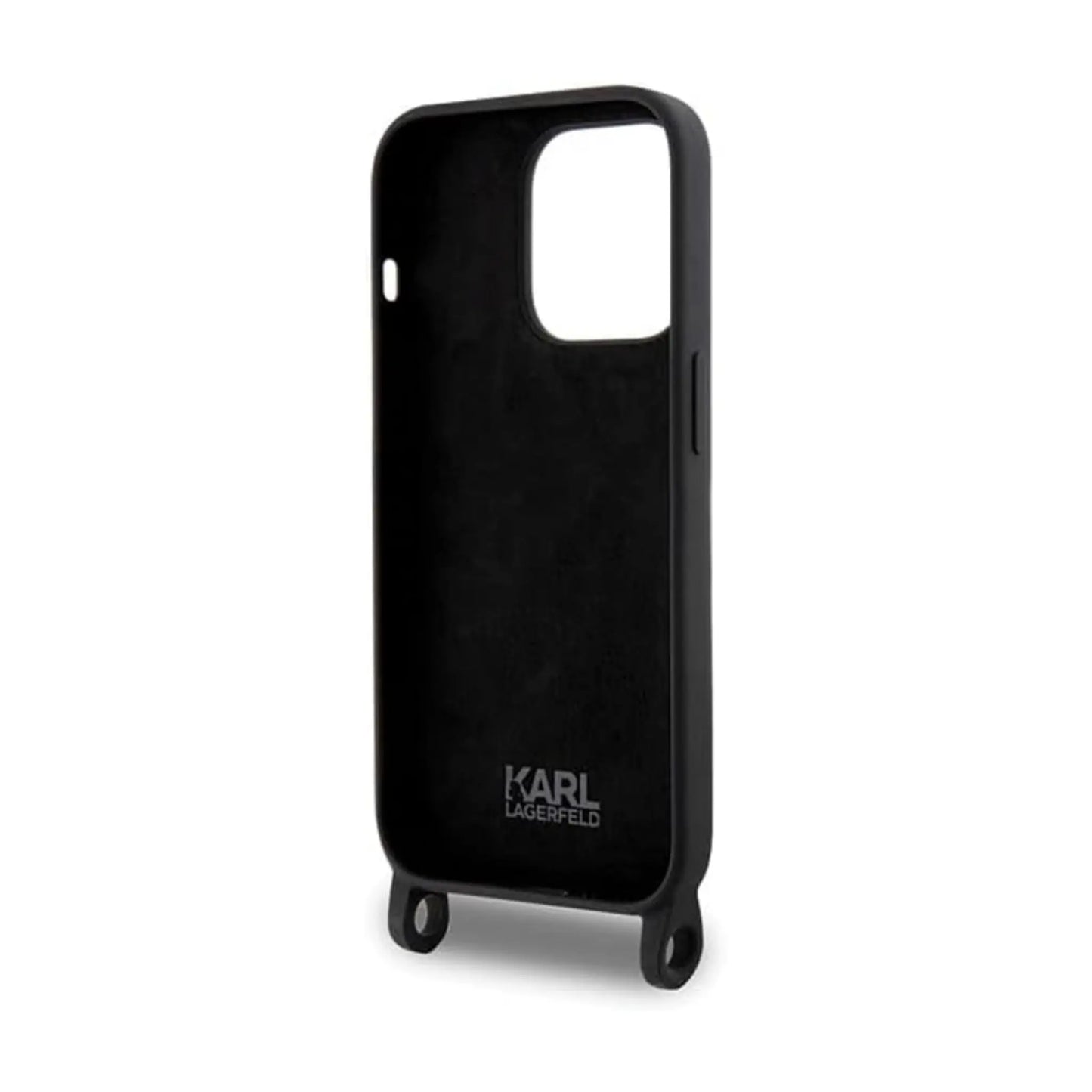 Karl Lagerfeld Case KLHCP15XSCBSCNK, Schwarz - iPhone 15 Pro Max