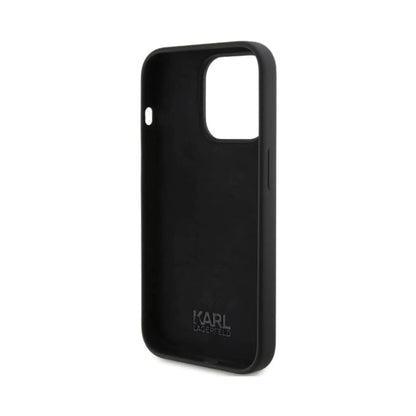 Karl Lagerfeld Karl Script Backcover Case, Schwarz - iPhone 15 Pro Max