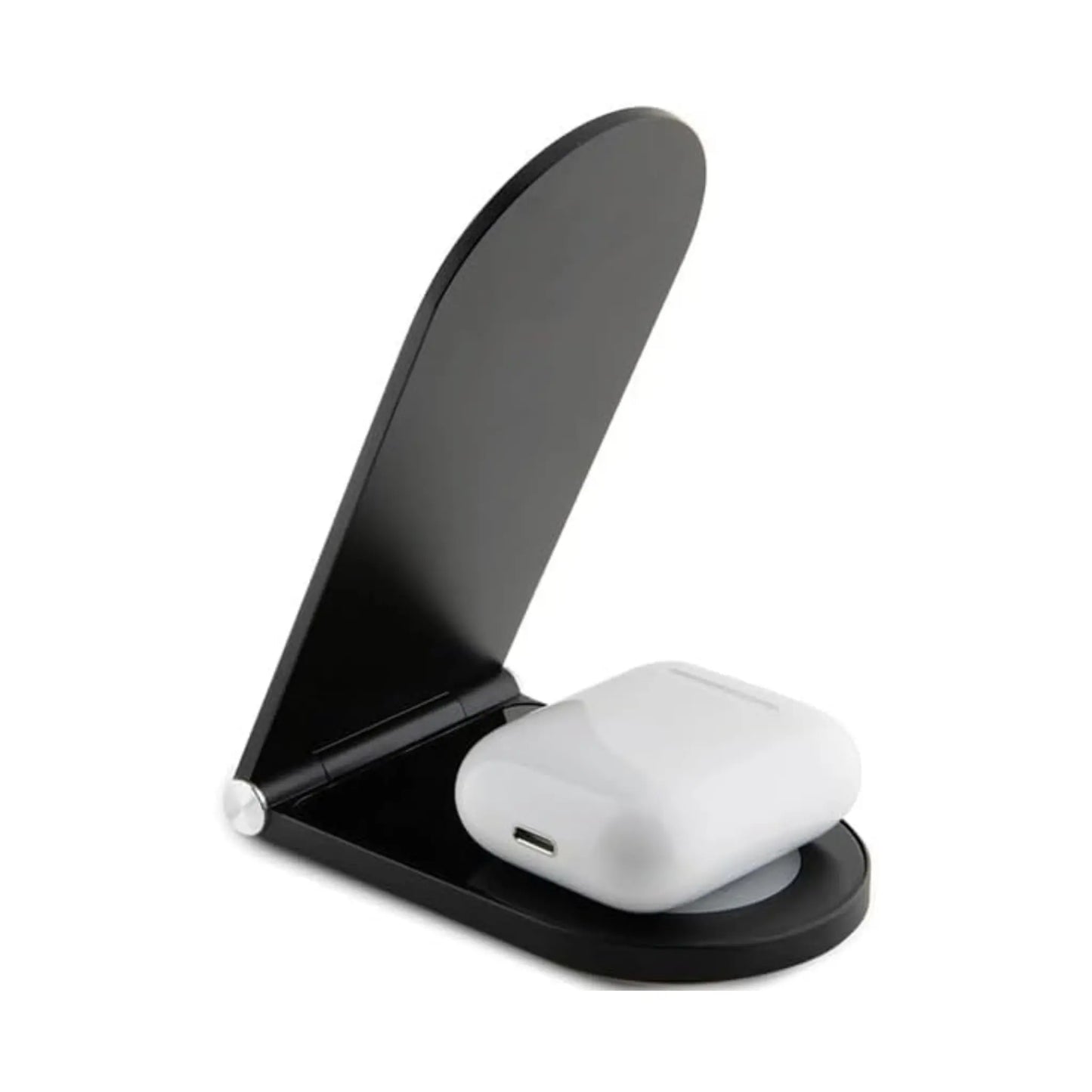 Mercedes Ladegerät Silver Stars MagSafe 2-in-1 15W Schwarz