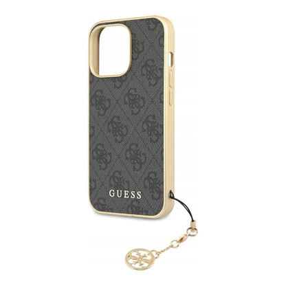 Guess 4G Charms Hülle Grau – iPhone 14 Pro